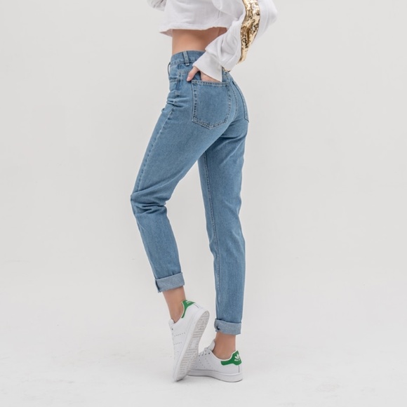 Pistola "Nico" High Rise Duality Mom Jeans 25 - Picture 2 of 6
